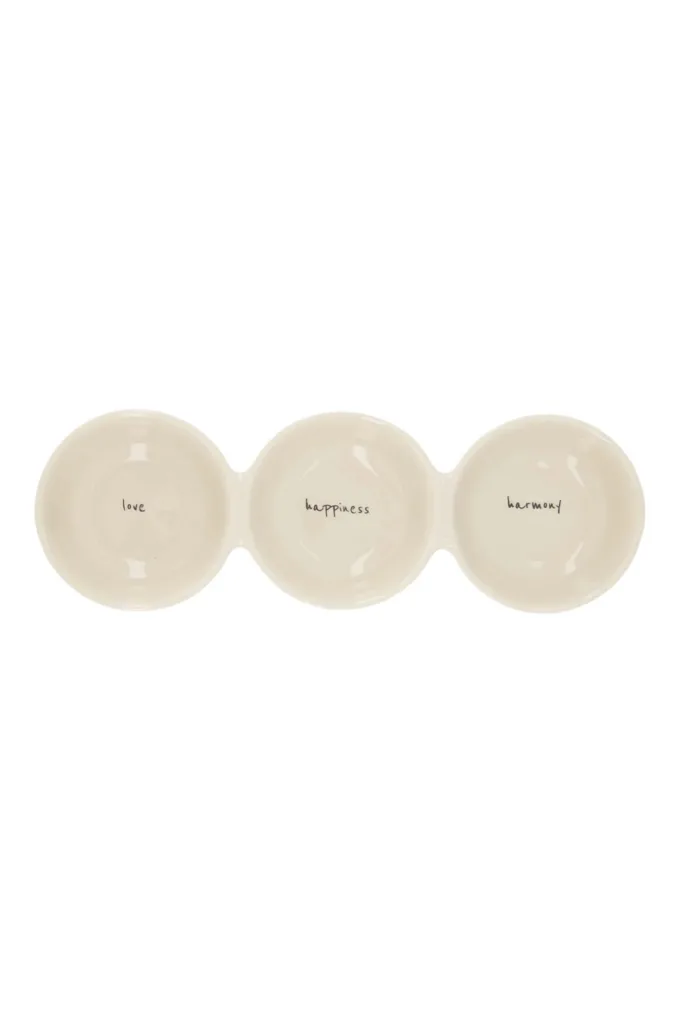 Zusss serveerschaal - Love Happiness Harmony