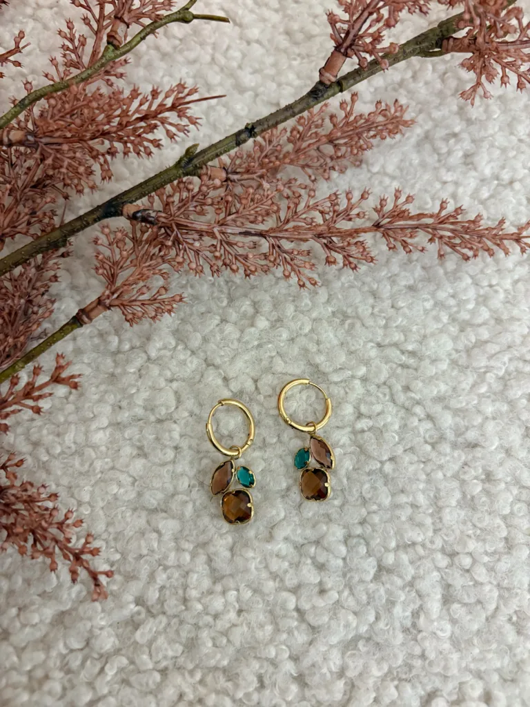 Oorbellen Autumn Stones
