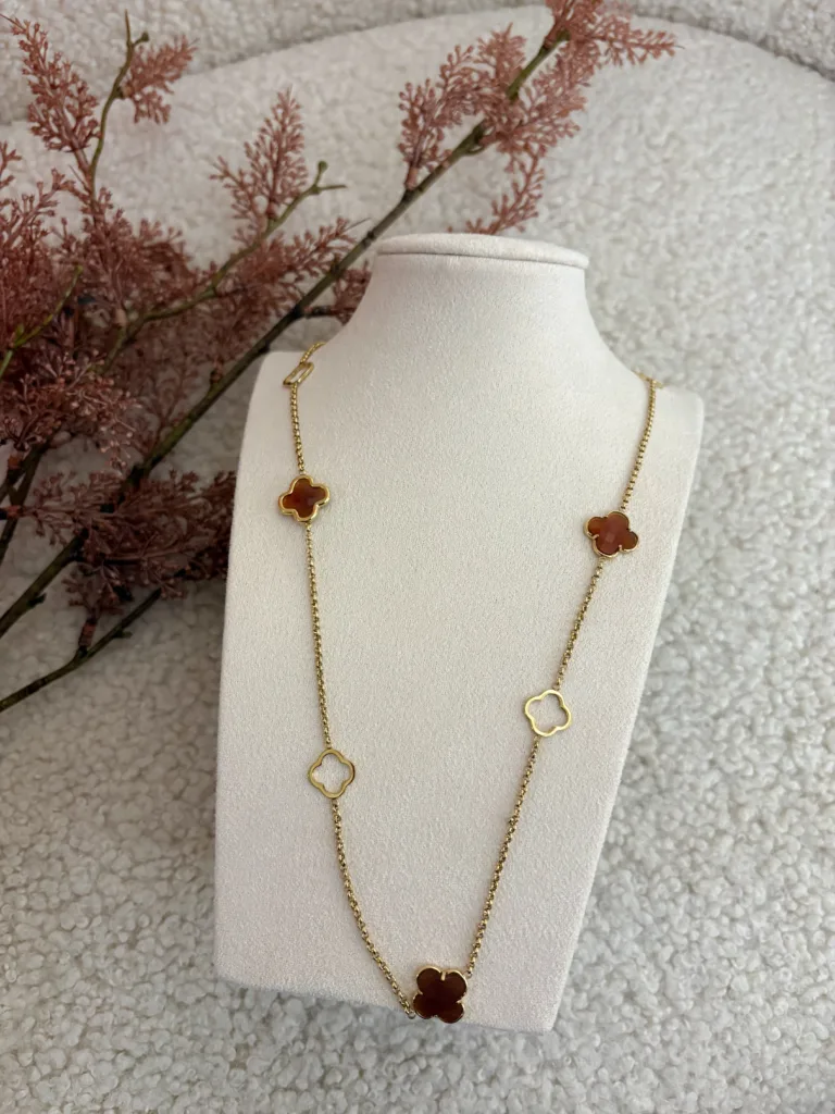 Ketting Golden brown Clover