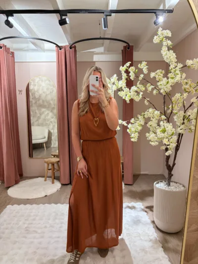 Chic two piece - Roest bruin