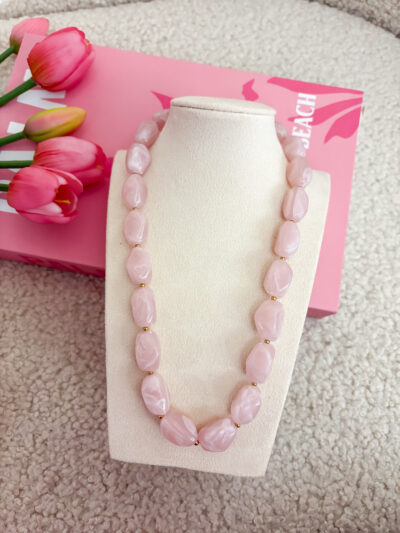 Ketting - lichtroze
