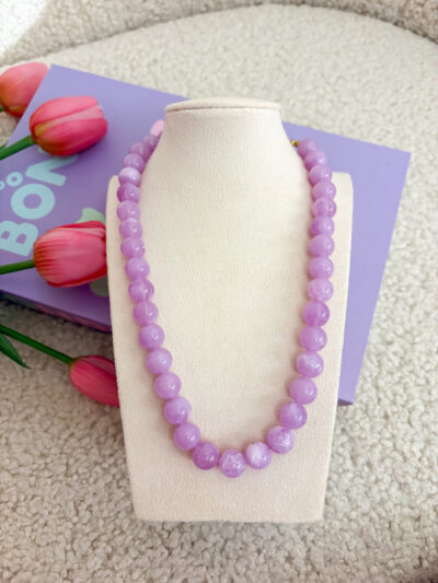 Ketting - Lila round