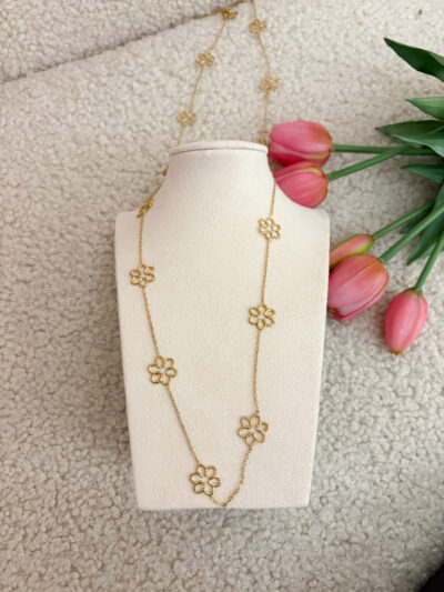 By shir - ketting bloem
