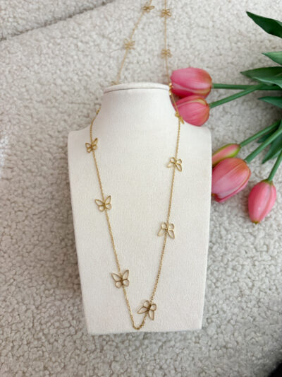 By shir - ketting vlinder
