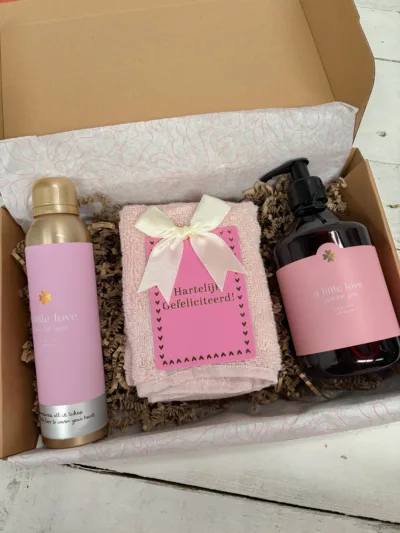 Giftbox - Hartelijk gefeliciteerd