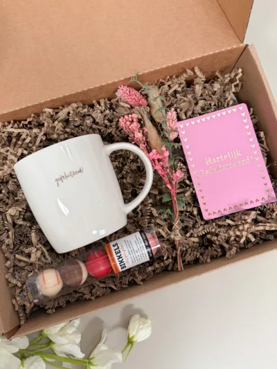 giftbox - Hartelijk gefeliciteerd