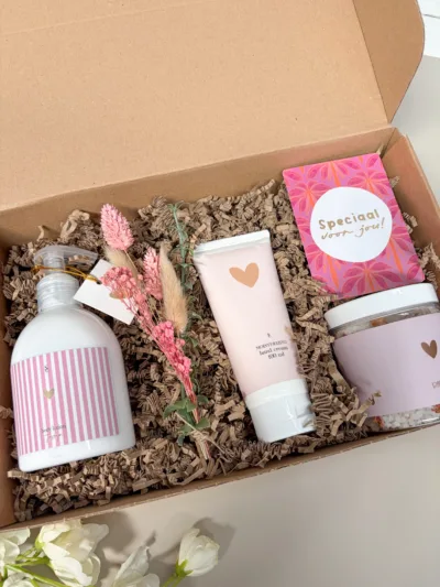 Giftbox roze - speciaal voor jou