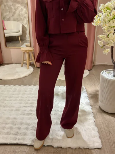 Ambika pantalon - Bordeaux