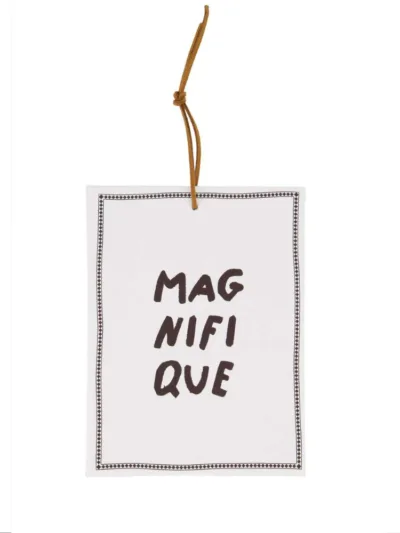 Zusss Geurzakje - Magnifique Wit/Antracietgrijs