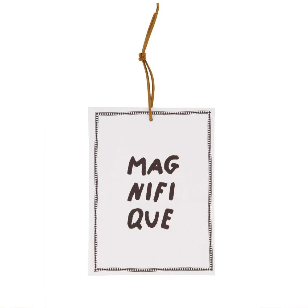 Zusss Geurzakje - Magnifique Wit/Antracietgrijs