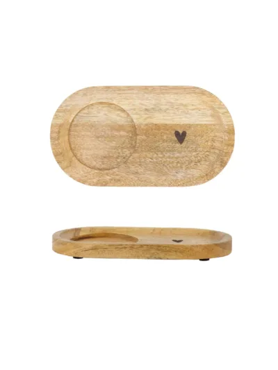 Zusss - Serveerplankje Hout Hartje