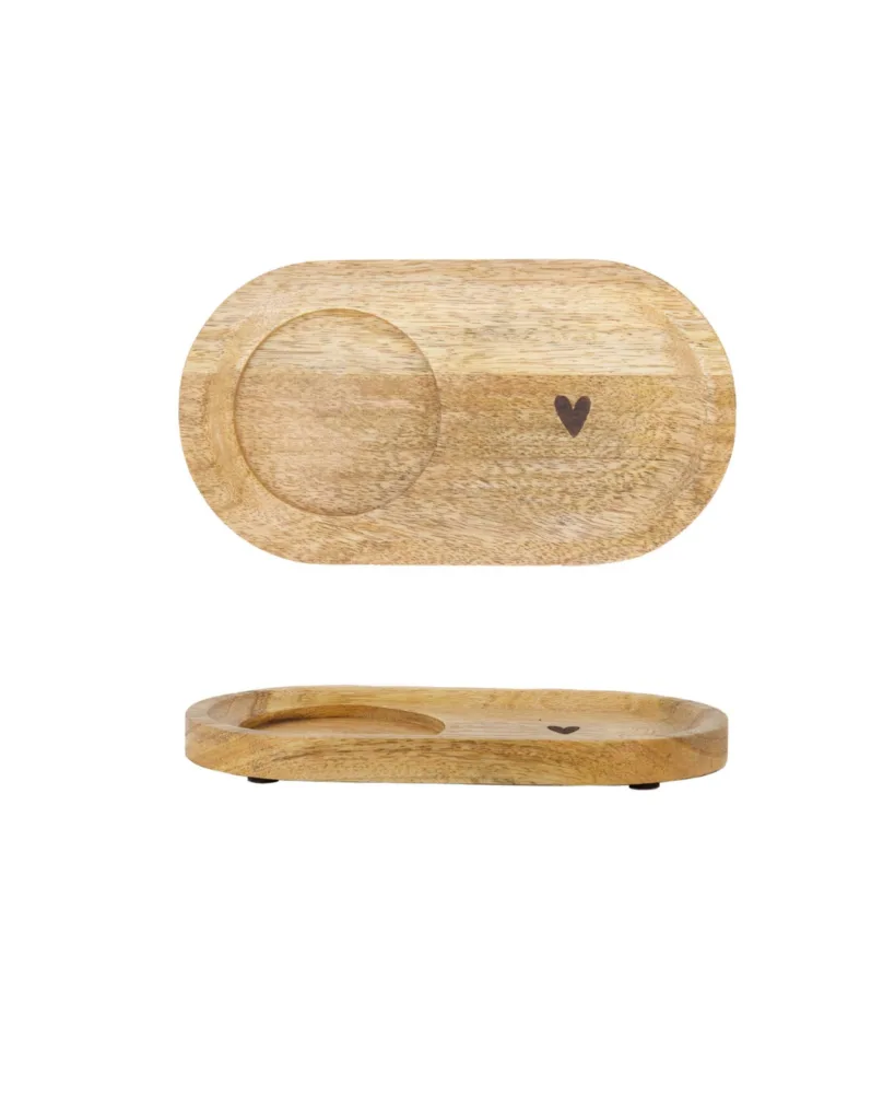 Zusss - Serveerplankje Hout Hartje